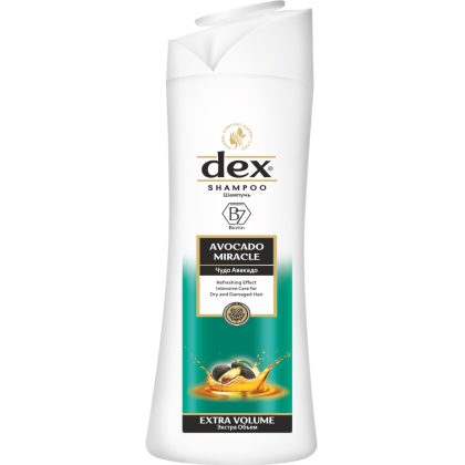 Шампунь для волос DexClusive Дополнительный объем с кератином, 400 мл